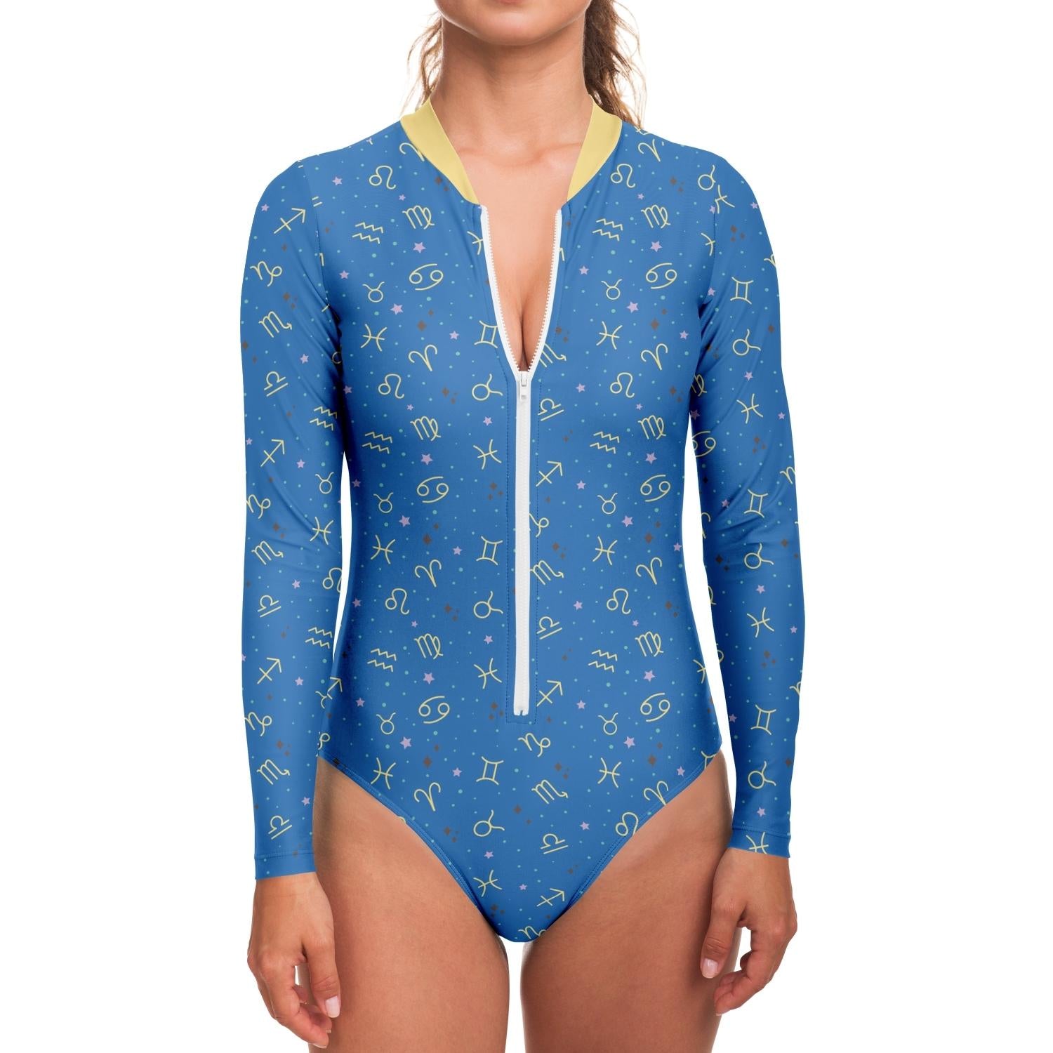 Aquarius - Long Sleeve Bodysuit Supernatural Mindset