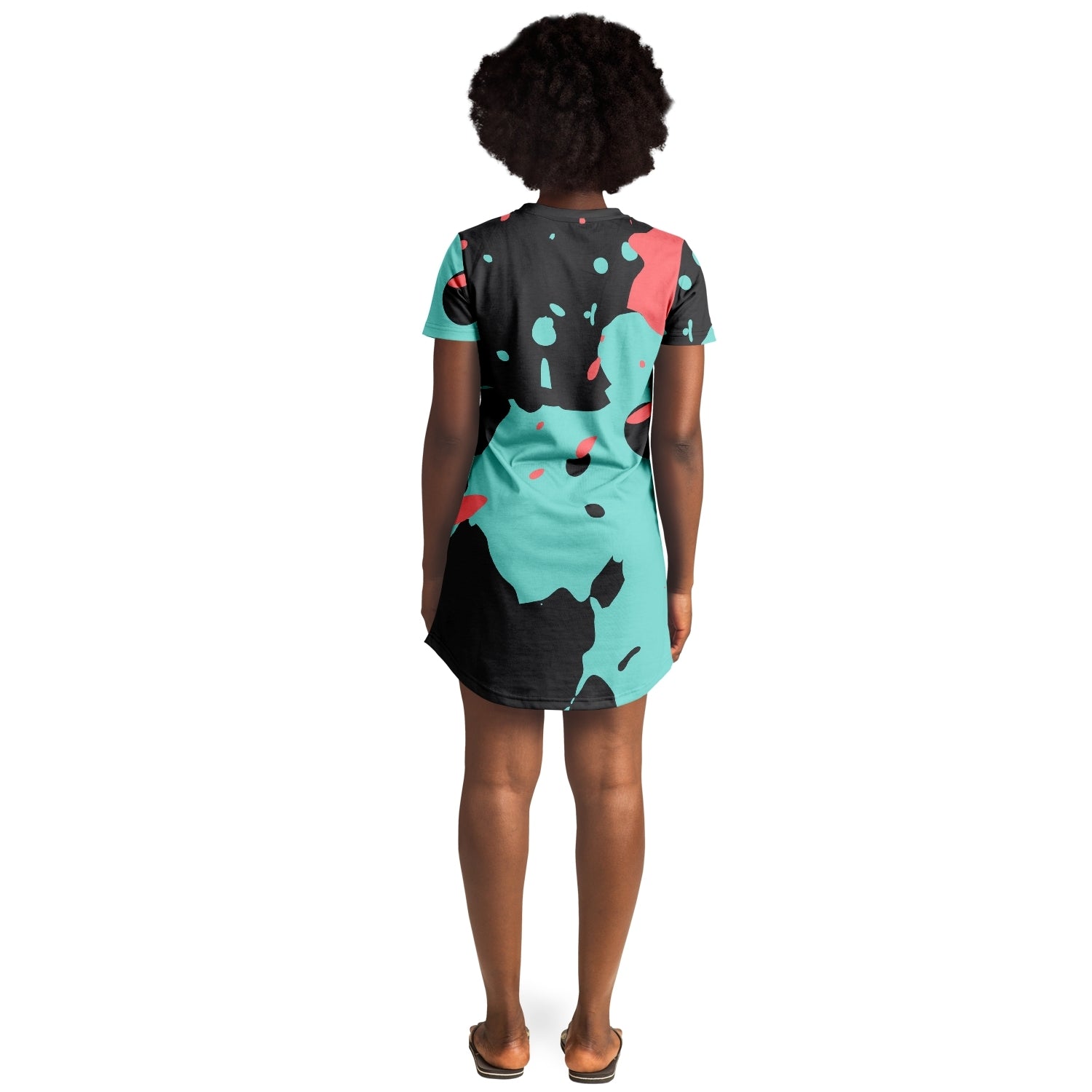 Libra Zodiac Sign Tee Dress | Supernatural Mindset