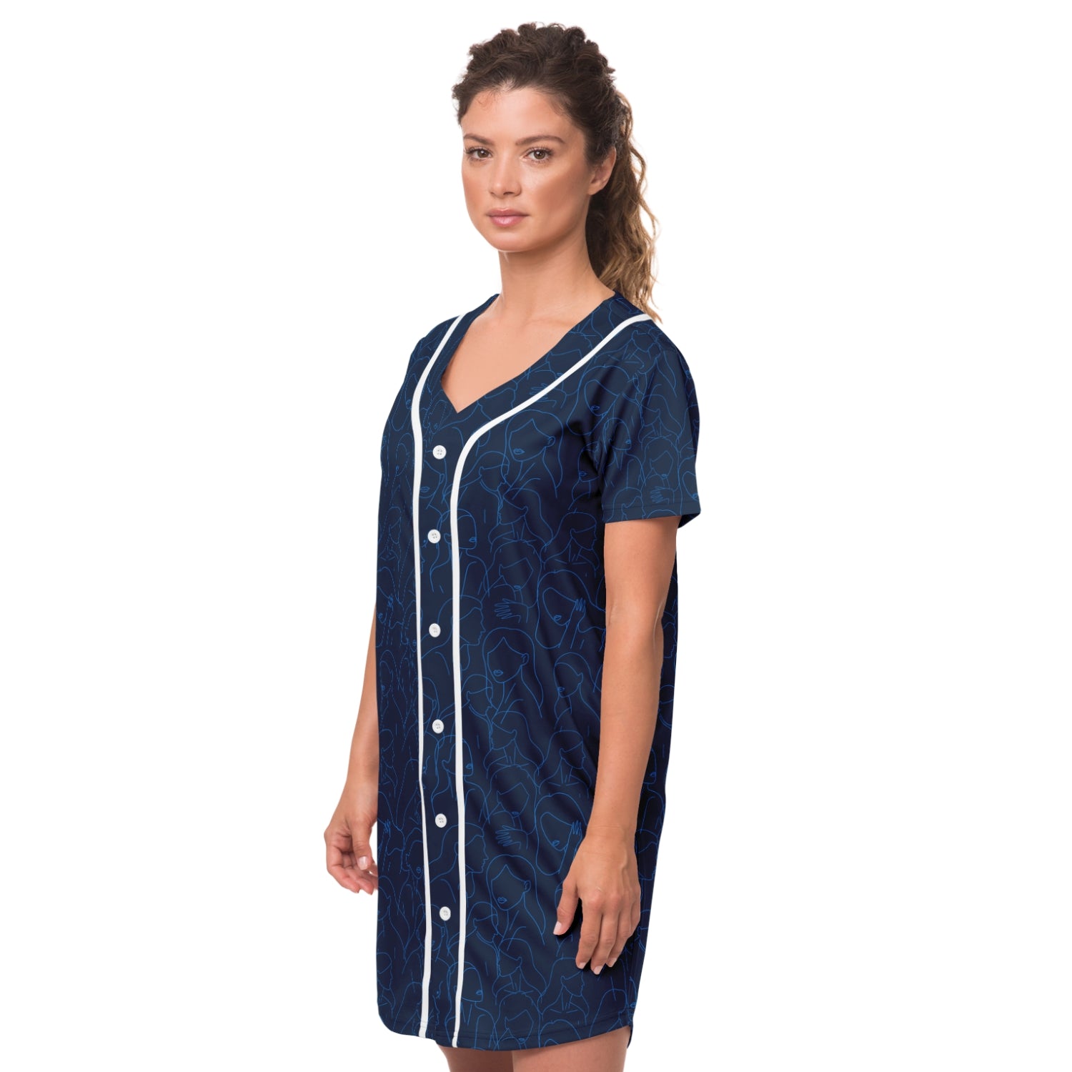 Virgo - Baseball Jersey Dress