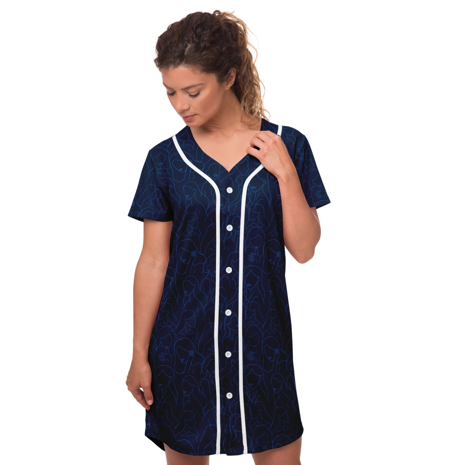 Virgo - Baseball Jersey Dress