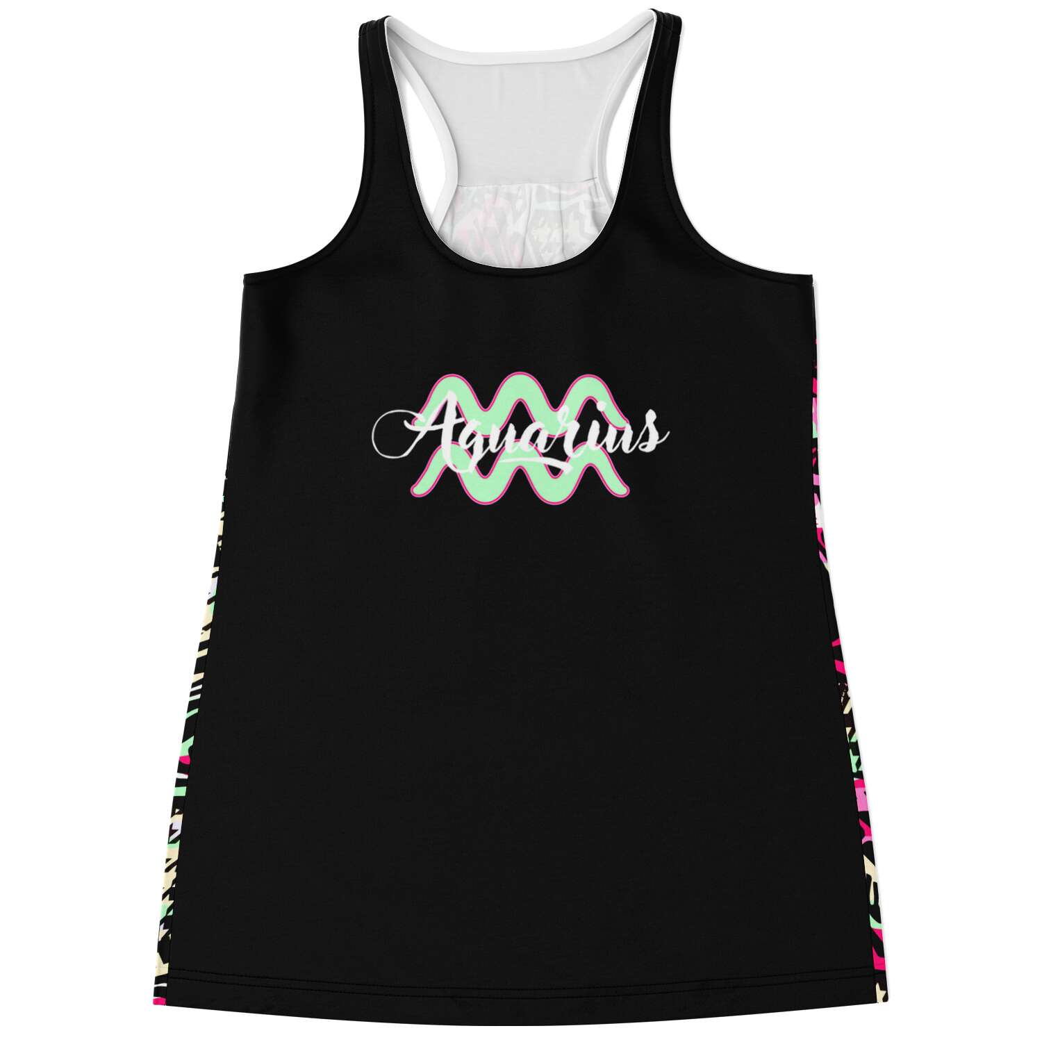 Aquarius "Black" - Racerback Tank Supernatural Mindset