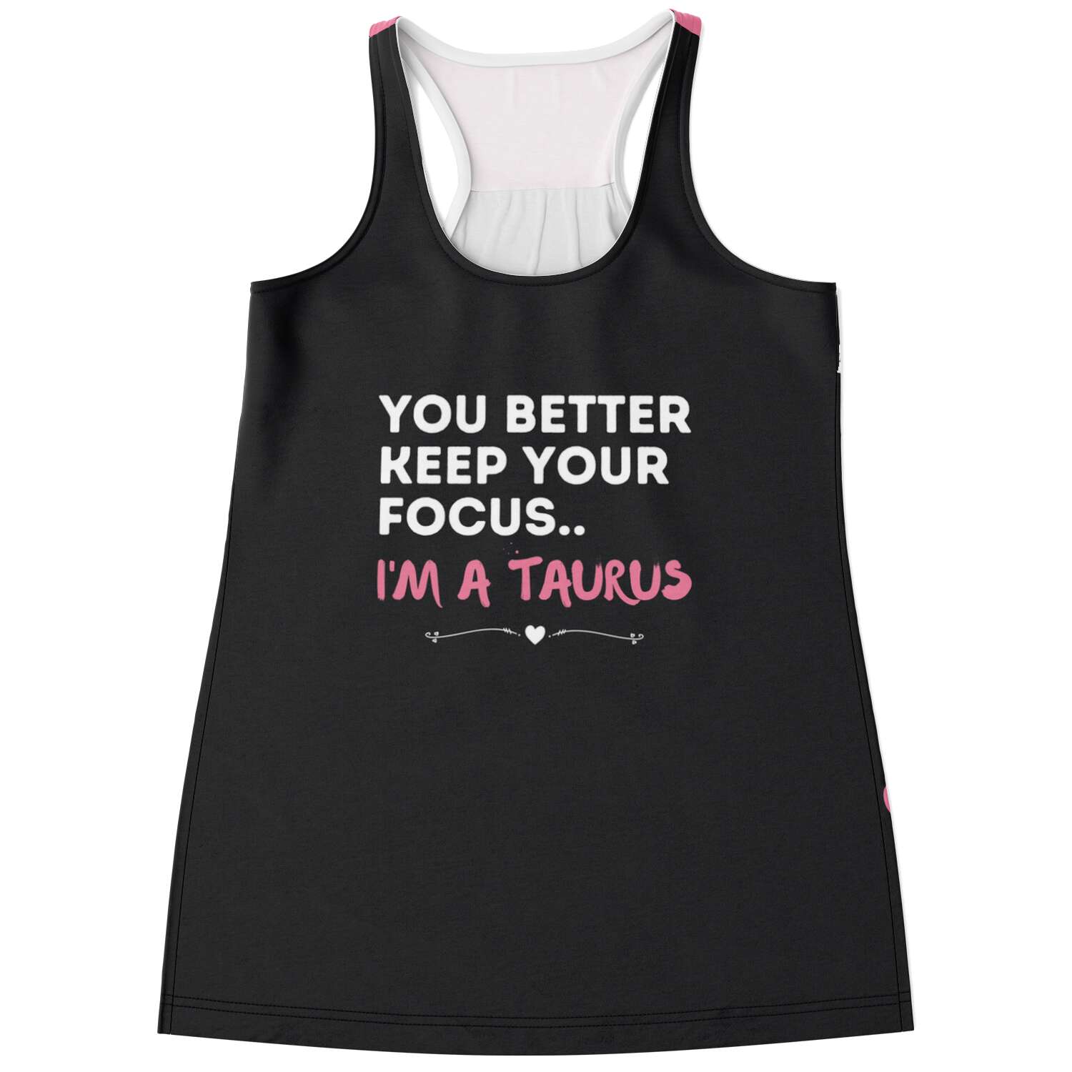 Taurus - Racerback Tank Supernatural Mindset