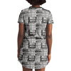 Aquarius Zodiac Sign Tee Dress | Supernatural Mindset