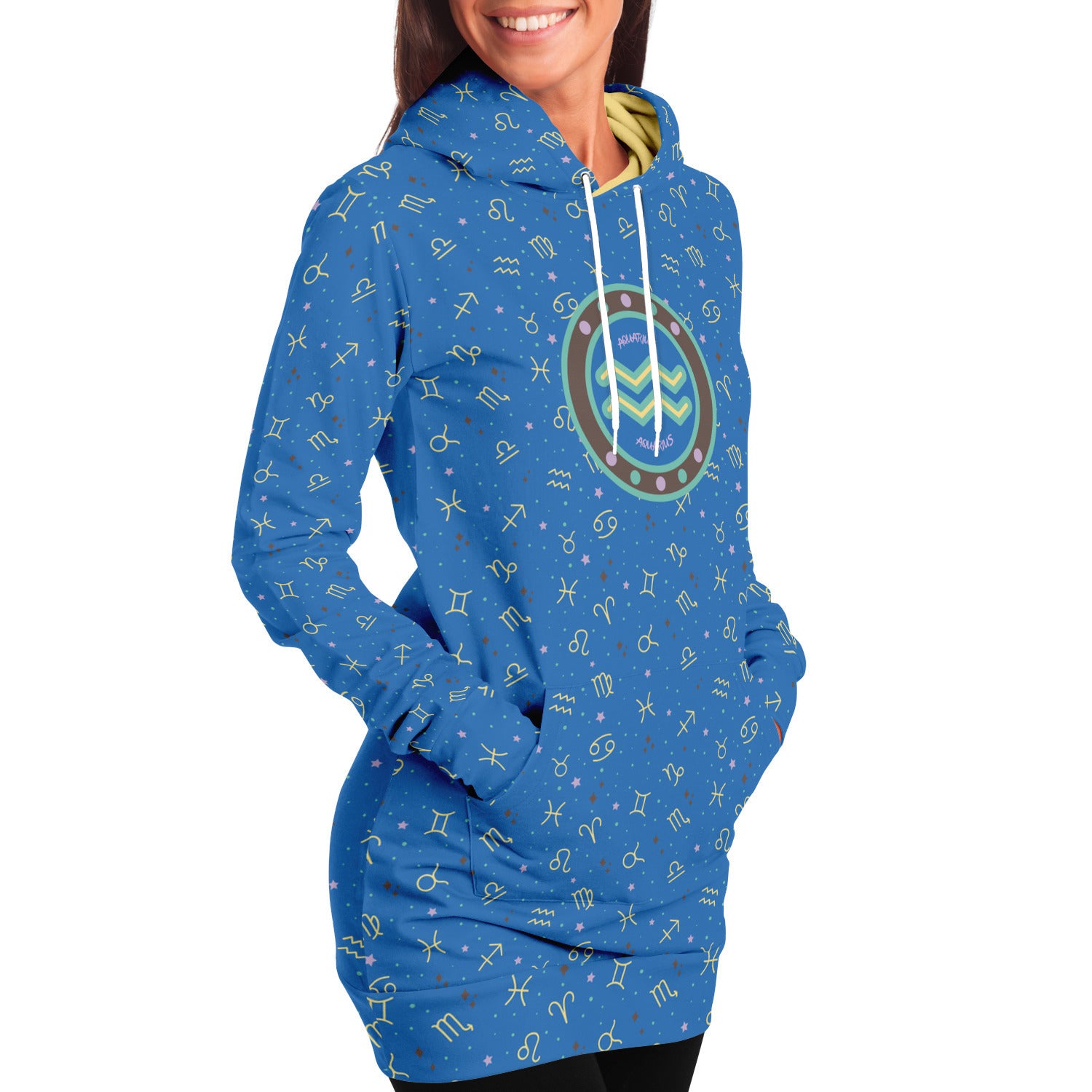 Aquarius - Hoodie Dress Supernatural Mindset