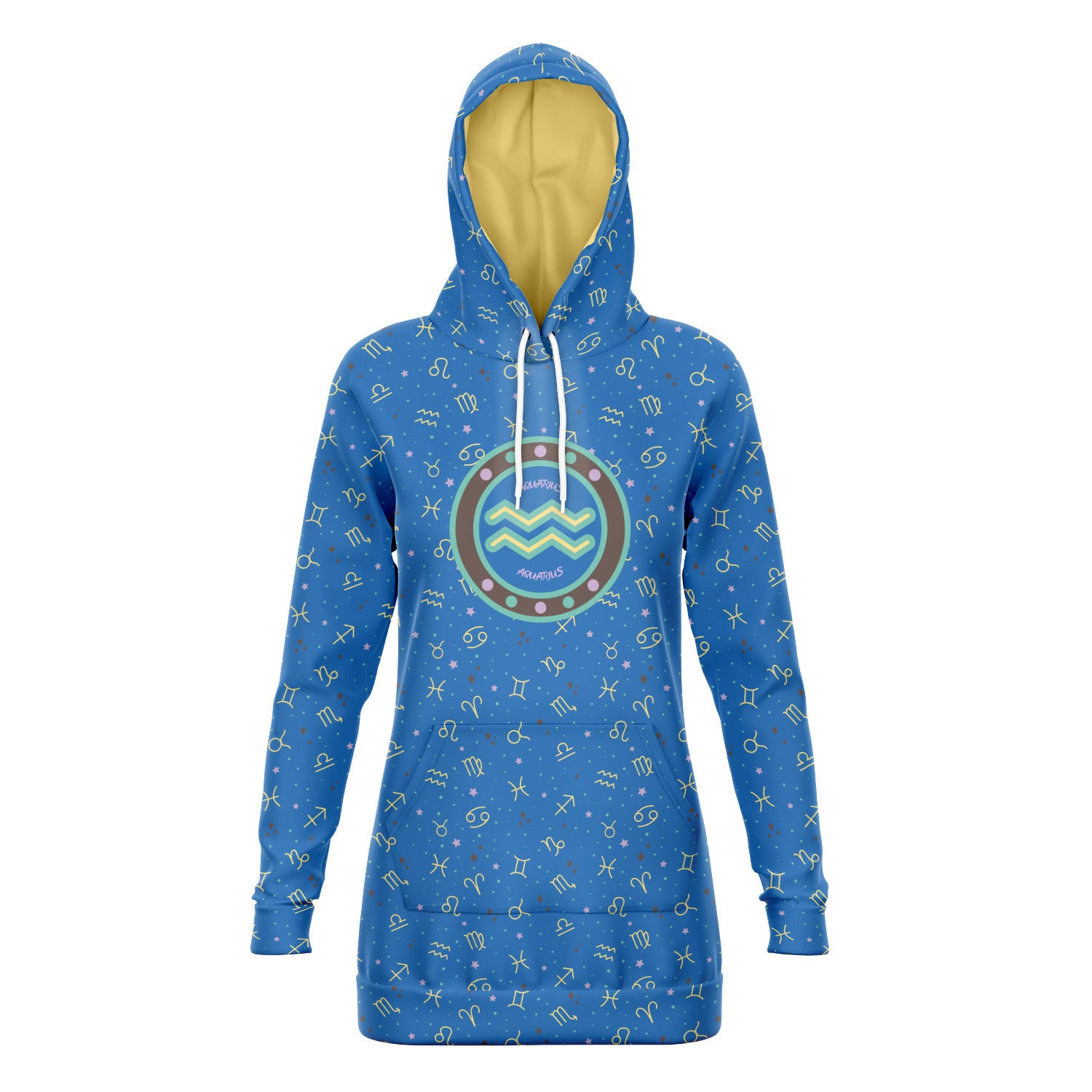 Aquarius - Hoodie Dress Supernatural Mindset