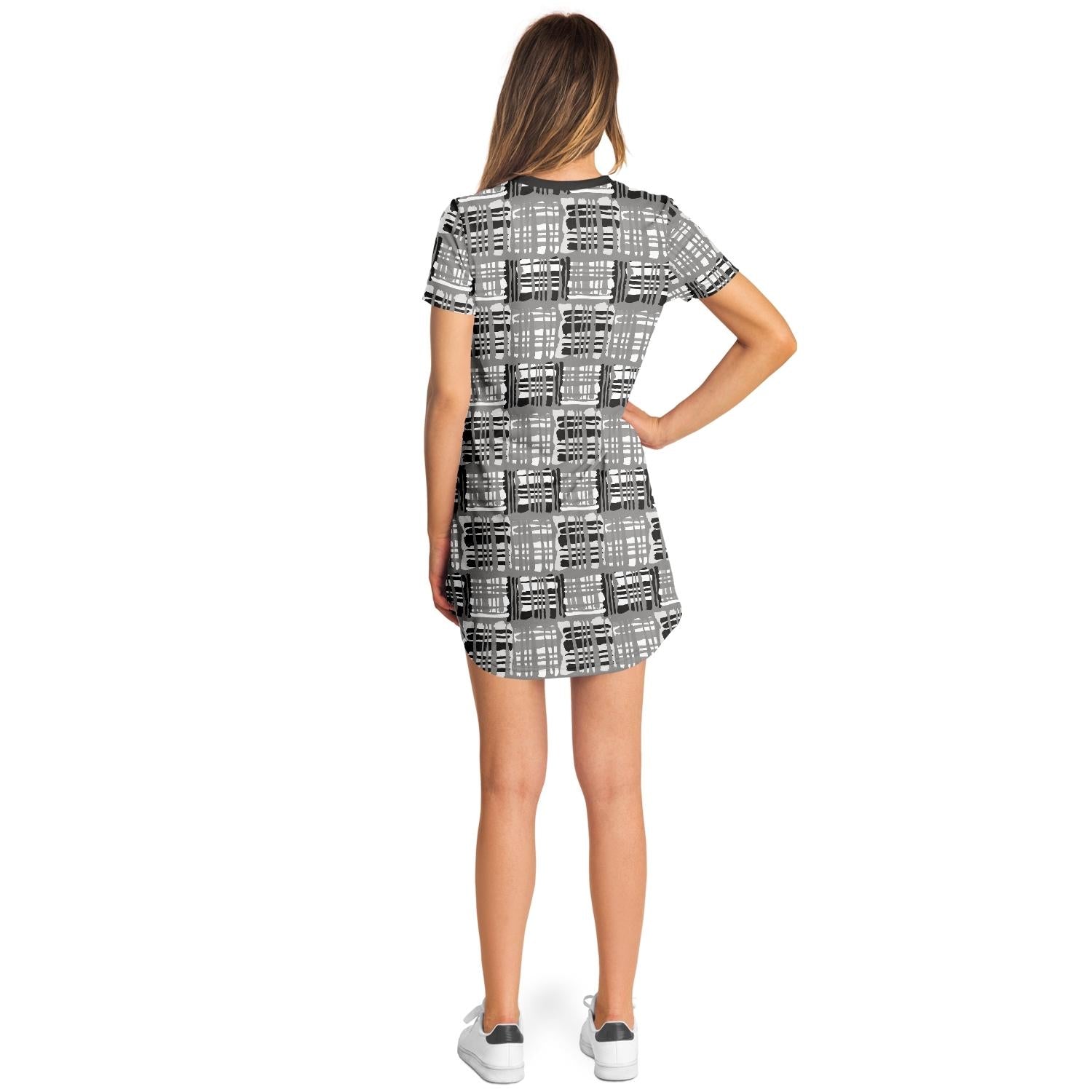 Aquarius Zodiac Sign Tee Dress | Supernatural Mindset