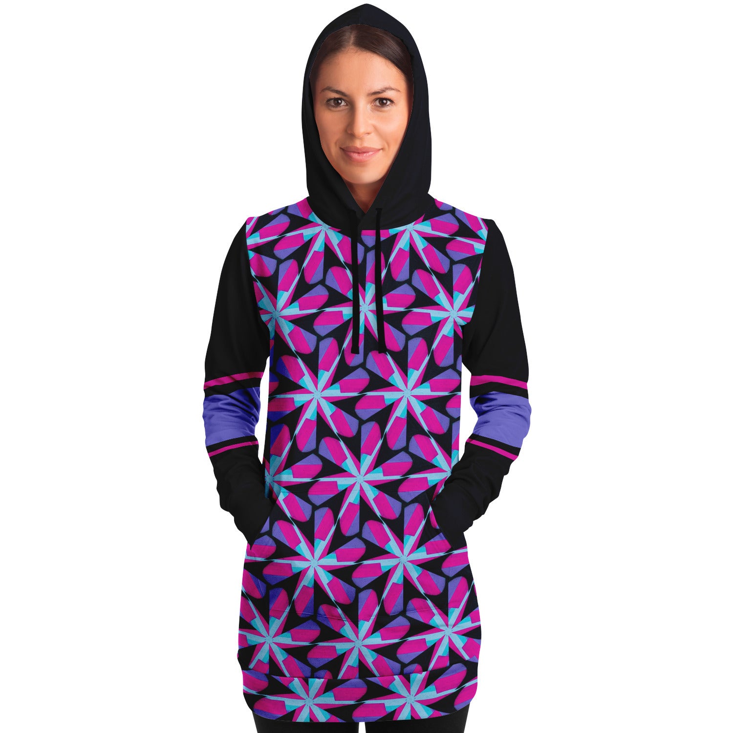 Flower Power - Hoodie Dress Supernatural Mindset