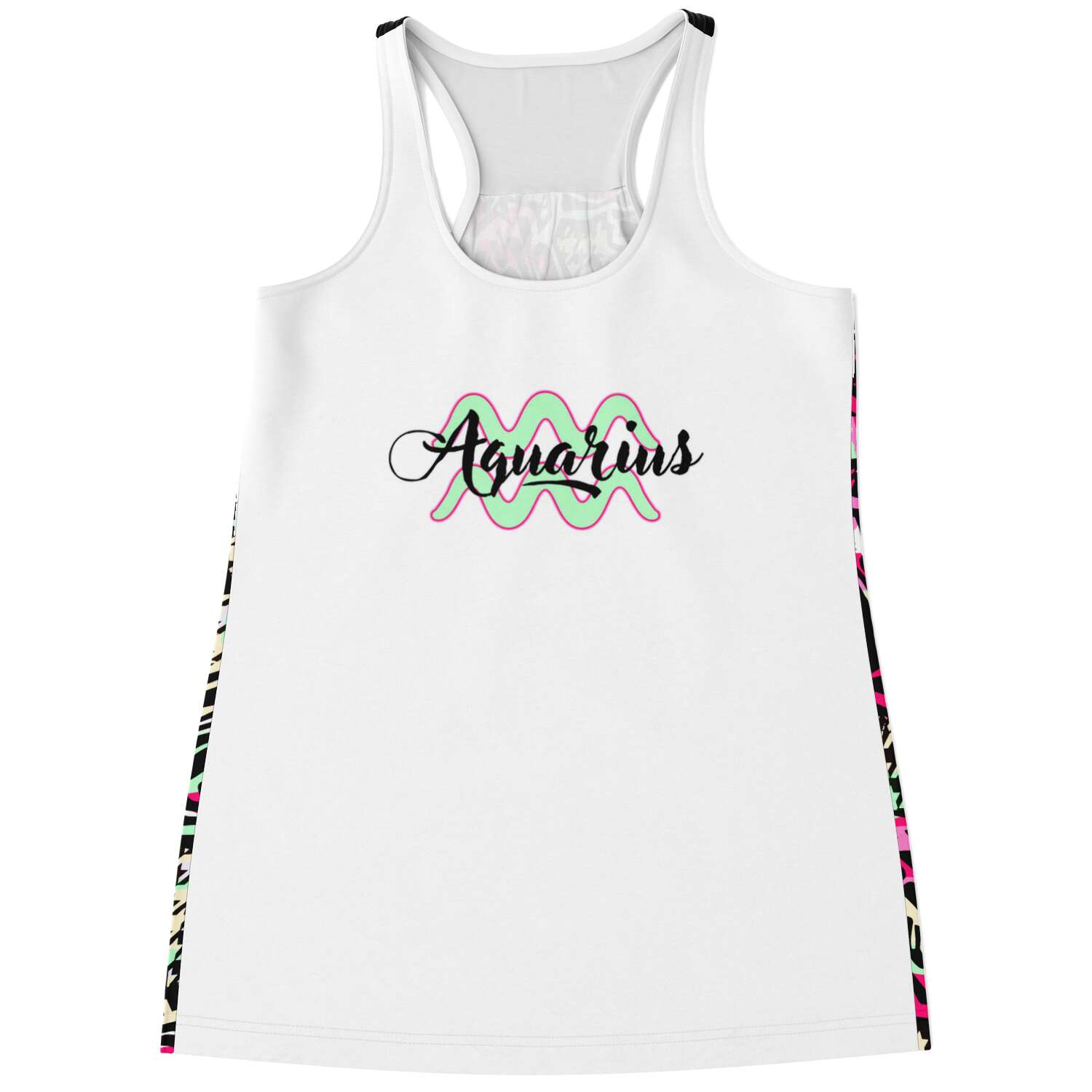 Aquarius "White" - Racerback Tank Supernatural Mindset