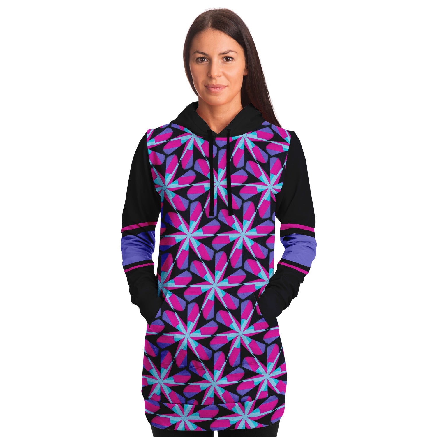 Flower Power - Hoodie Dress Supernatural Mindset