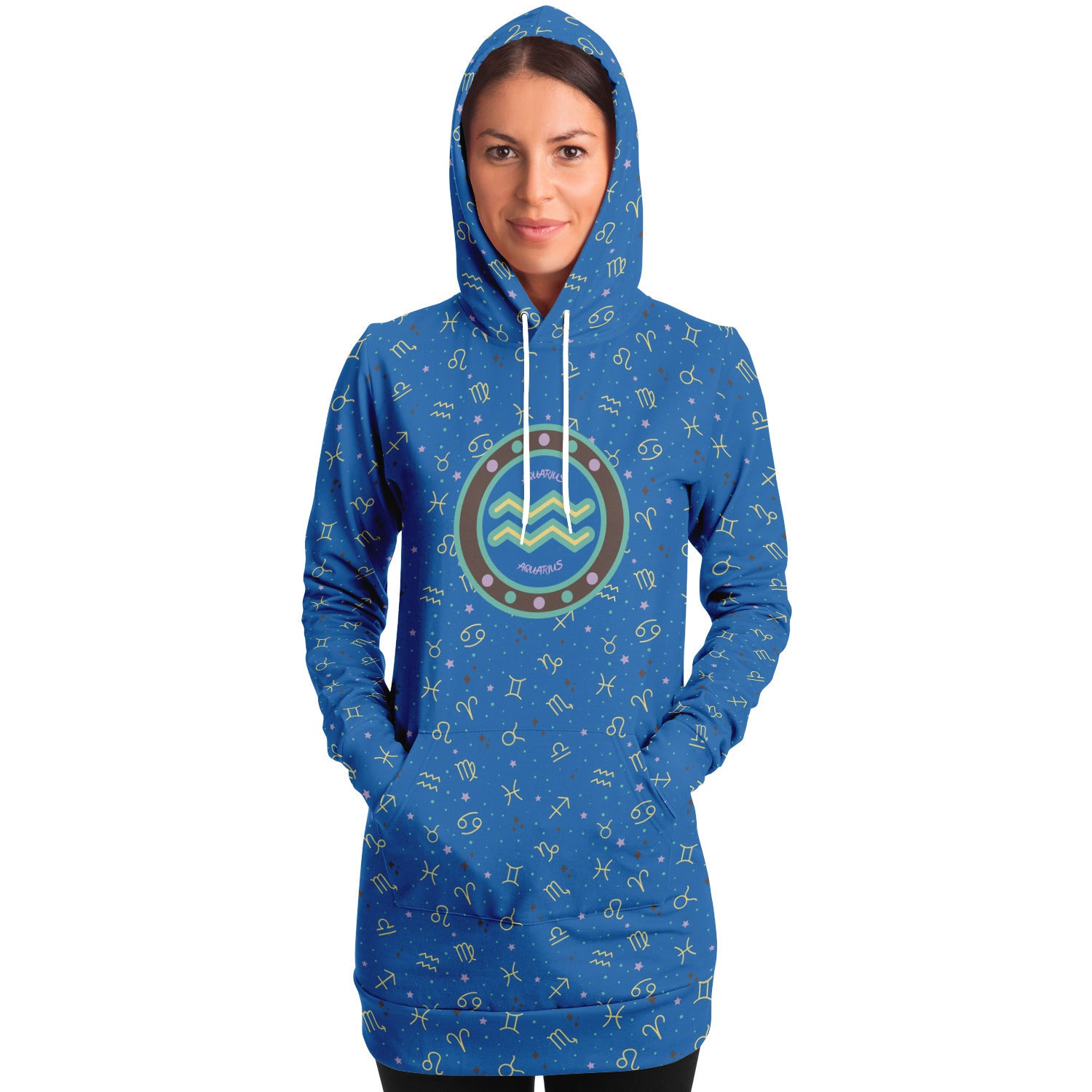 Aquarius - Hoodie Dress Supernatural Mindset