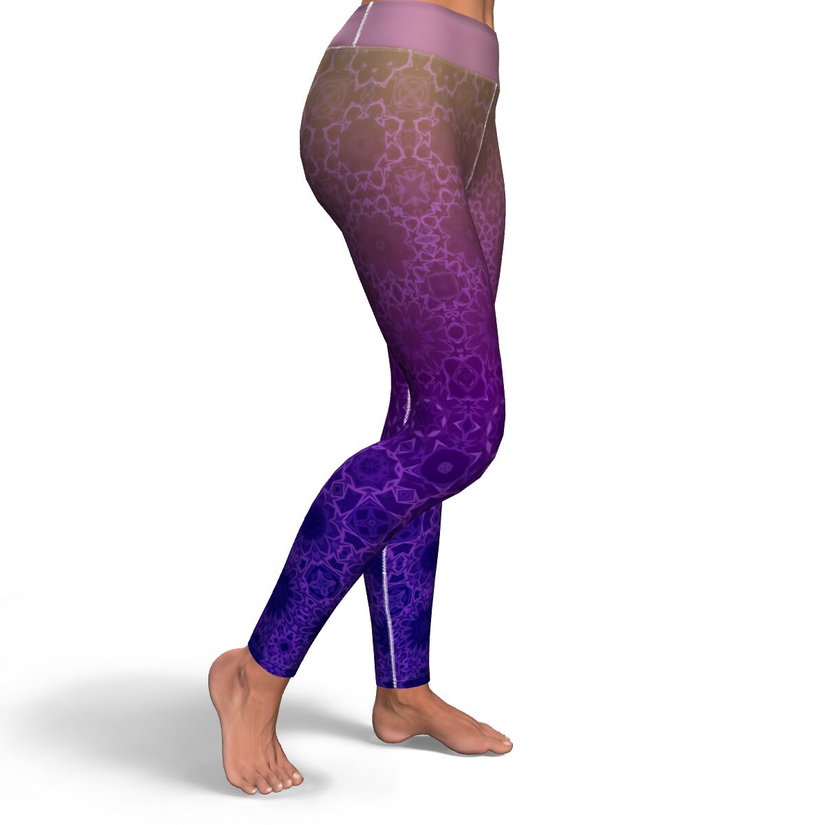 Pacifistik - High Waisted Yoga Pants Supernatural Mindset